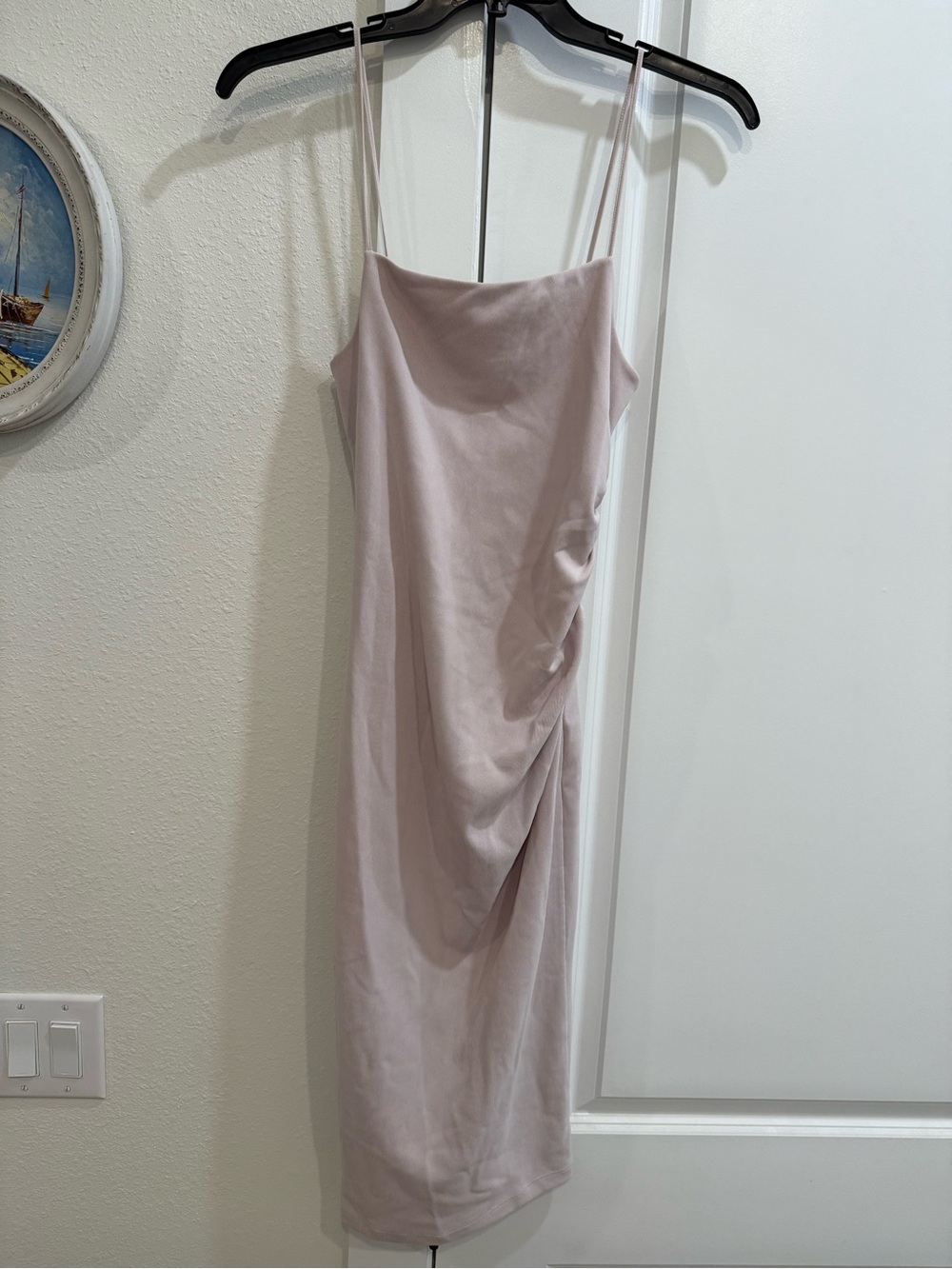 Slip Dress in Light Soft Pink - Classic Spaghetti Strap